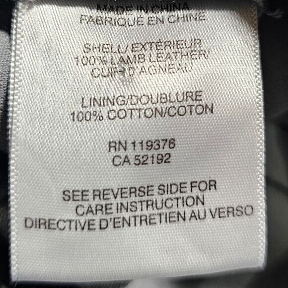 HELMUT LANG Gray Patina Suede Lamb Leather Leggings - Size 4 - Picture 9 of 10